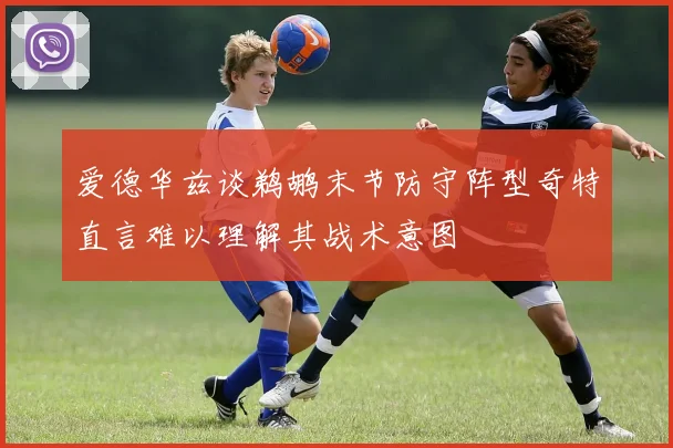 爱德华兹谈鹈鹕末节防守阵型奇特直言难以理解其战术意图